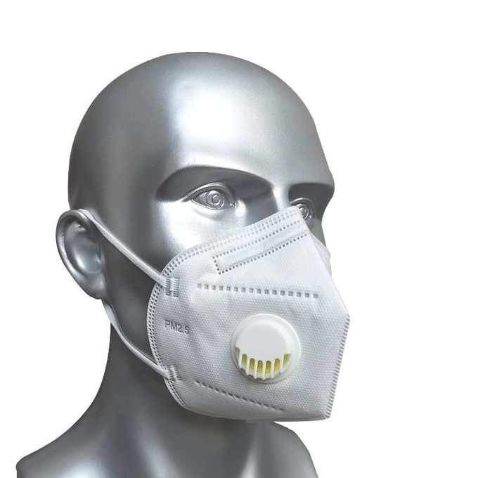 Özelleştirilmiş Katlanır FFP2 Maske Üç Katmanlı Koruma Filtrasyonu Bakteriyel