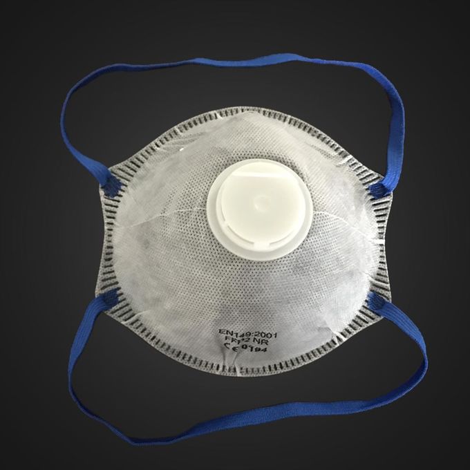 4 Katman Kupası FFP2 Maske Aktif Karbon Güvenlik Solunum Maskesi Anti Toz