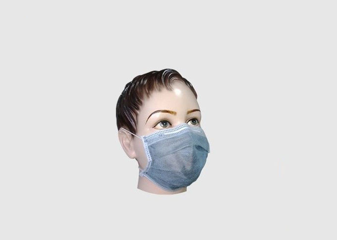 4 Katlı Kulak Askısı Prosedür Maskeleri, Aktif Karbon Yüz Maskesi Toksik Önleme
