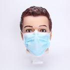 Hafif 3 Katlı Kulak Askısı Yüz Maskesi Toz Geçirmez Dokuma Olmayan Ağız Maskeleri