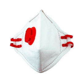 Dikey Tip FFP2 Toz Maskeleri, Binalar / Madencilik için Anti virüs yüz maskesi