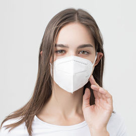 Çin Genel Günler İçin Nefes alabilen KN95 Tıbbi Maske Tek Kullanımlık Katlanır FFP2 Maskesi Fabrika