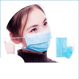 Çin Anti Virüs Güvenliği Solunum Maskesi / Elastik Kulak Halkalı Tek Kullanımlık Yüz Maskesi Fabrika