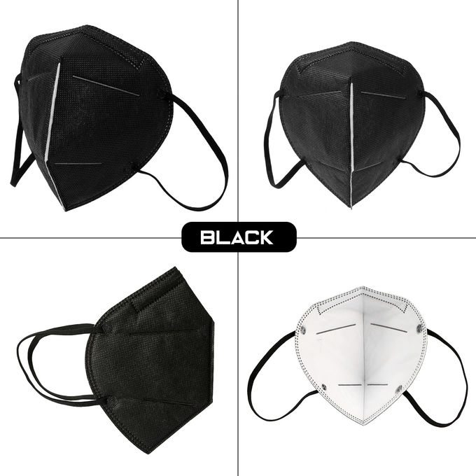 Açık Koruyucu için Cutsom N95 Toz Maskesi Dokuma Olmayan Kumaş Malzemesi