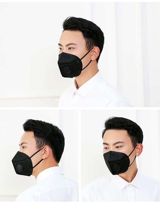 Yüksek Filtrasyon N95 Toz Maskesi / Dokusuz Kumaş Yüz Maskesi Anti Toz