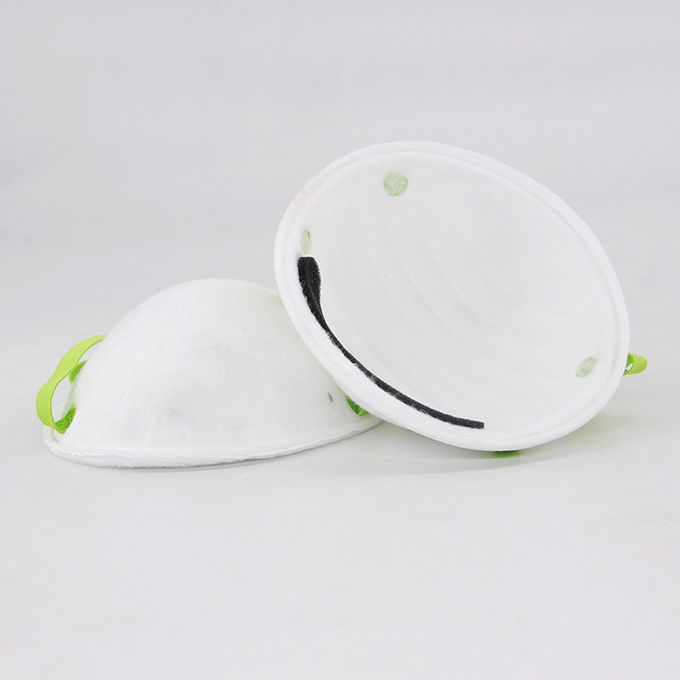 Virüs Kupası FFP2 Maskesini, Dokuma Olmayan Kumaş Tek Kullanımlık Toz Maskesini Önleyin